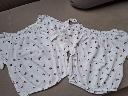 Blúzka s kvetinkami, h&m,140
