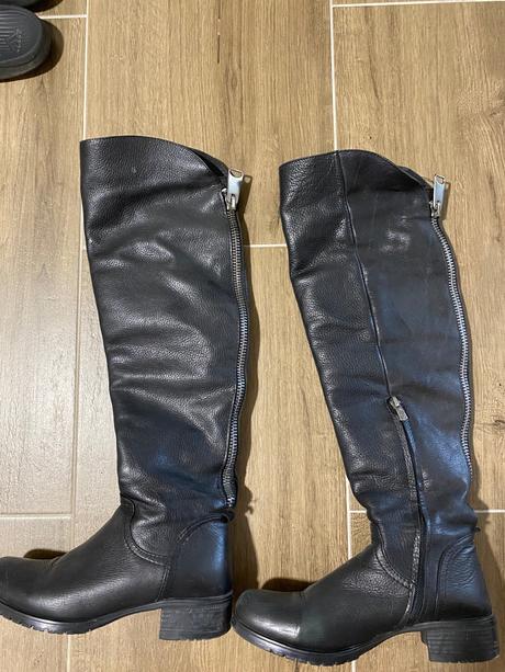 Zimné kožené čižmy, 39