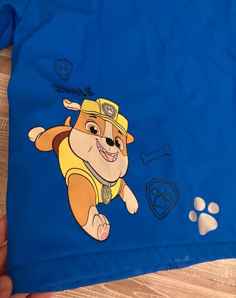 Prechodná nepremokavá bundička paw patrol, f&f,110