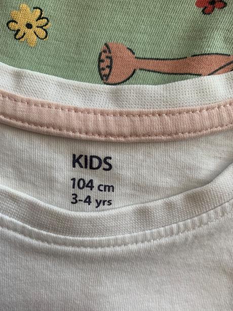 Legíny a 2 tričká, 104–116