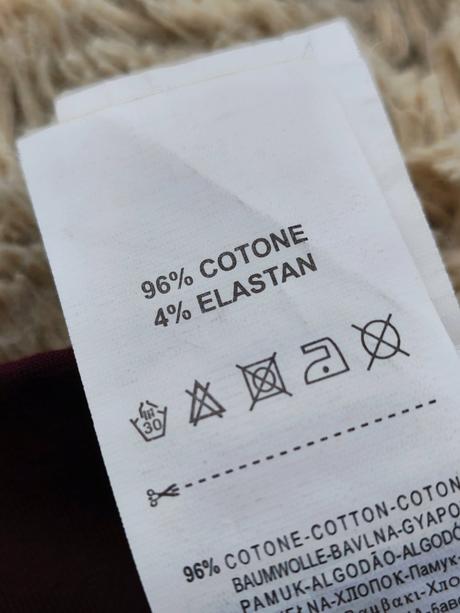 Bavlnená vínová sukňa, terranova,s