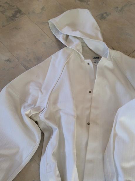 Biely pracovný plášť xxl/xxxl, xxxl