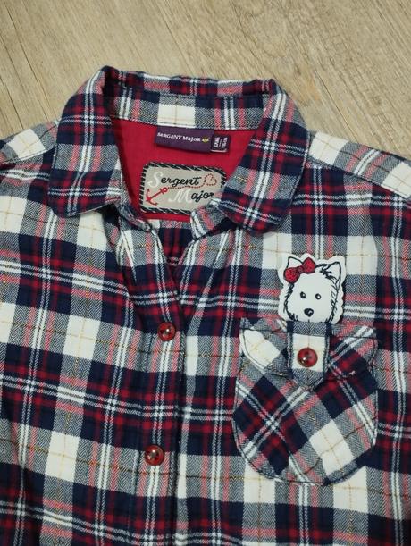 Karovaná košeľa so psíkom, sergent major,116