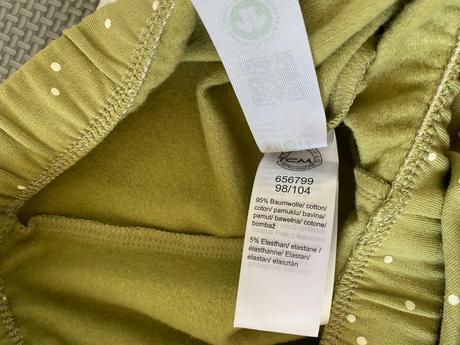 Detské hrubšie tepláky, tchibo,98