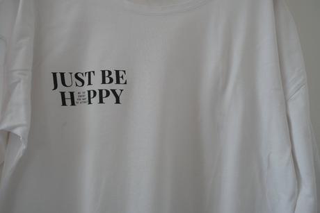 Tričko just be happy, orsay,xl