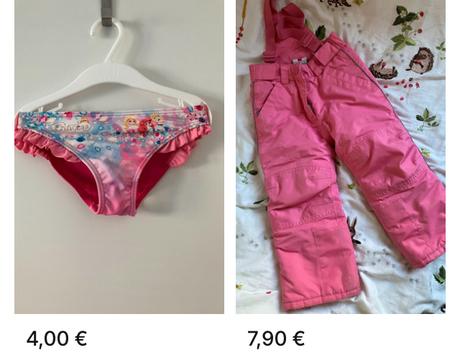 Balík oblečenia pre dievča 104, 104–116