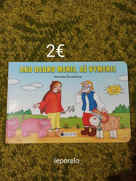 Rozprávkové knihy-viac druhov,