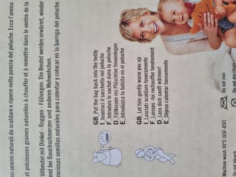 Detsky plysovy termofor zn. olli, 