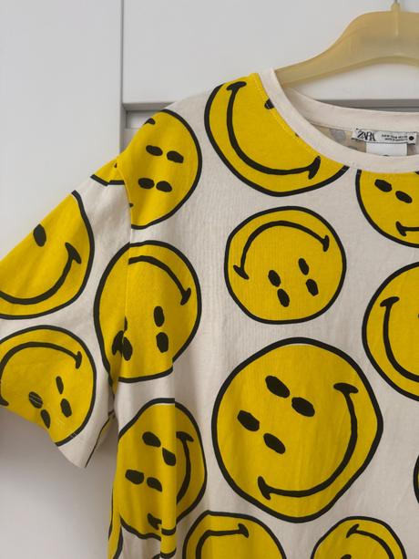 Smile tričko zara, zara,m