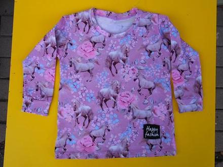 Detské bavlnené tričko happy fashio, 104 / 116 / 122 / 128