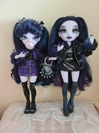 Babika rainbow high dvojičky, 