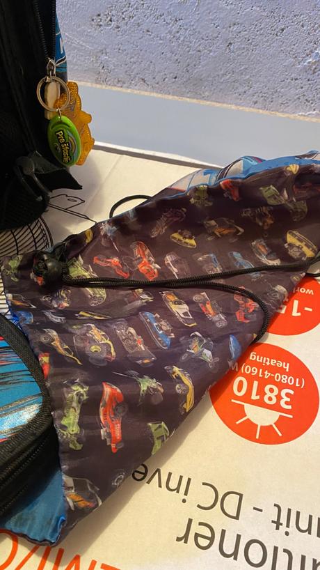 Školská taška hot wheels + vrecko + peračník,