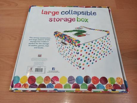Very hungry caterpillar collapsible storage box, 