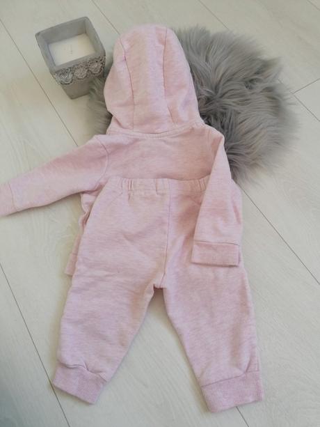 H&m ružová teplakova súprava, h&m,68