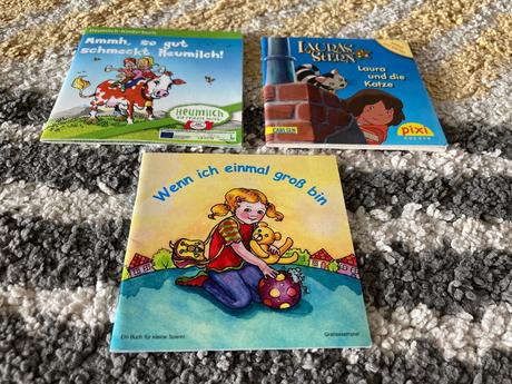 Mini knižky v nemčine 2ks, 