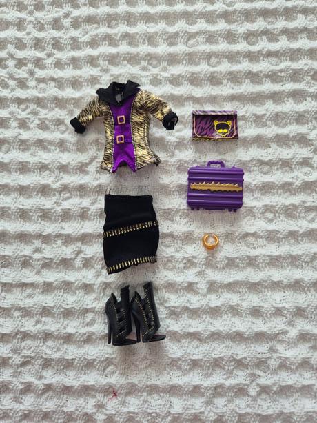 Monster high clawdeen wolf fashion pack, 