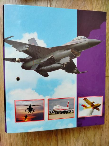 Karisblok - album na kartičky, letectvo,