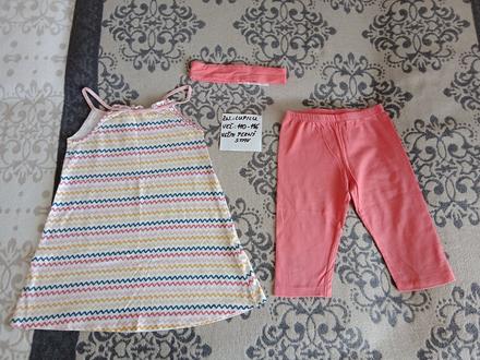Dievčenská letná súprava zn.lupilu veľ.110-116, lupilu,110