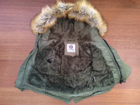Zimná bunda s kožušinou v.1,5 - 2 r., 92