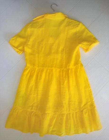 Zara zlte nadherne saty, zara,xs