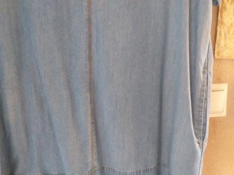 Nové rifľové/džínsové šaty 38 tencel/lyocell 38, f&f,38