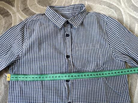 Vesta s košeľou v.122/128 z2, 128