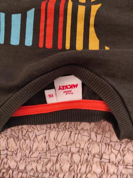 Predám mikinu disney mickey veľk. 116, disney,116