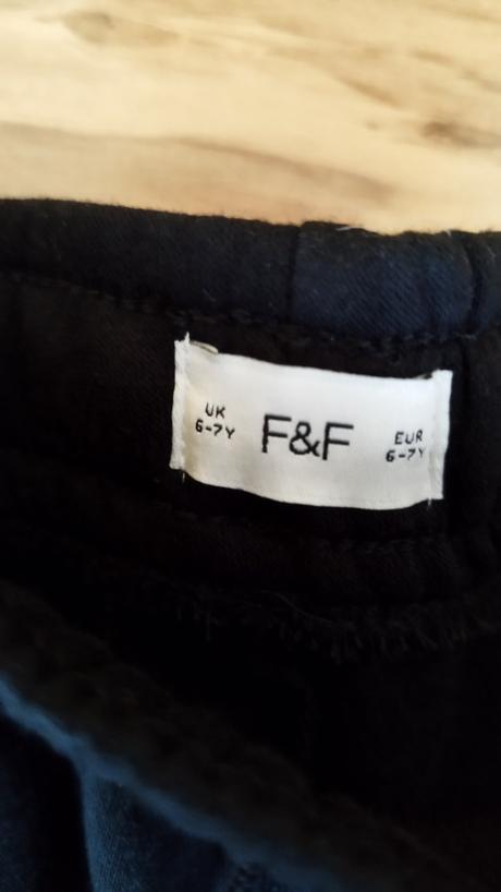 Zateplené tepláky f&f 6-7rokov, f&f,122