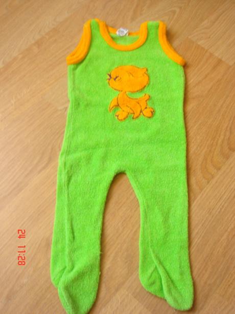 Frote zeleno oranzove dupacky - kuriatko, <50