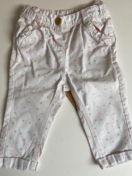 Nádherne chino nohavice pre dievčatko, 80, 80