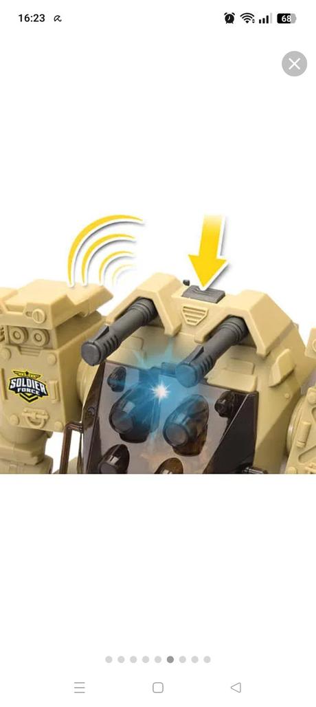 Soldiers fors robot (avatar) na baterky, 