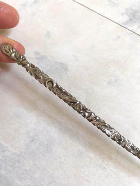 Starožitná dlhá lyžička,