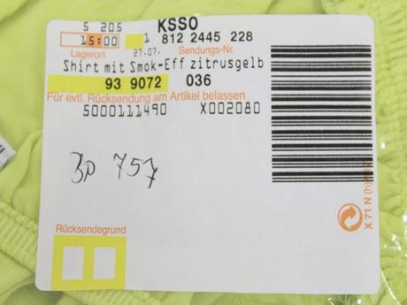 -neónový top bodyflirt veľ. 36, bonprix,s