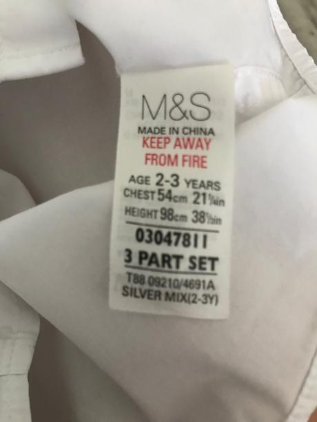 Biela košeľa, marks & spencer,98