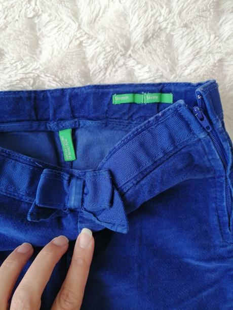 Krásne semišove nohavice, benetton,116