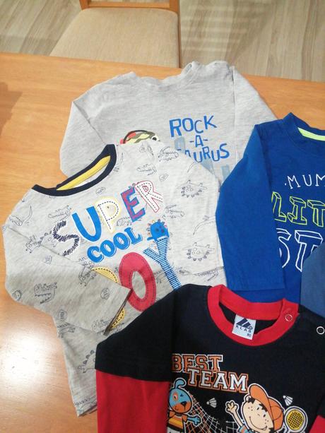 Tričká s dlhým rukávom, pepco,80