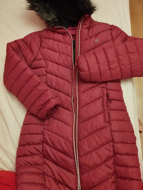 Predám kabát, predĺženú bundu, loap,158