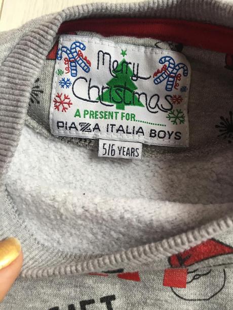 Vianočná mikina, piazza italia,110