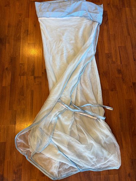 Baldachyn, zábrana do detskej postieľky + vreckár,