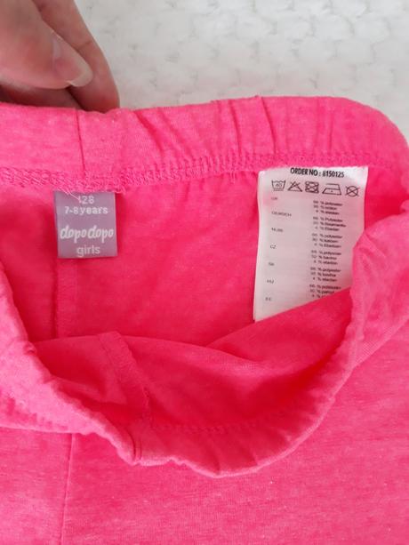 3/4 legíny + tričko, dopodopo,128