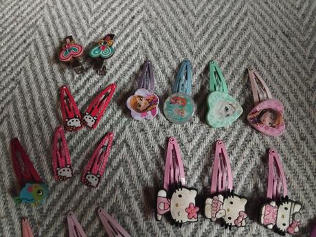 Gumičky, sponky,