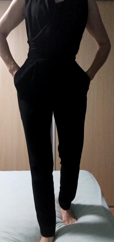 Čierny elegantný overal mango, mango,xs