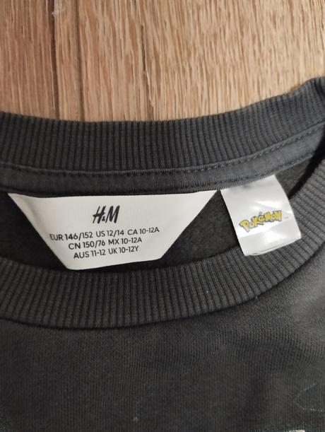 Mikina pokémon, h&m,146