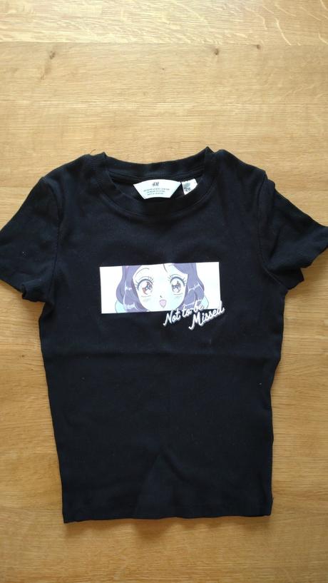 Trička crop, h&m,140