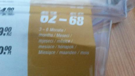 Capacky pre babatko (3-6 mesiacov), <17