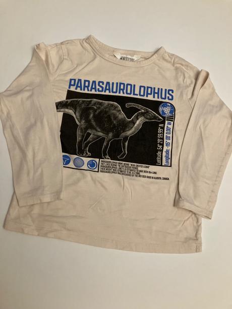 Tričko s dlhým rukávom, h&m,122