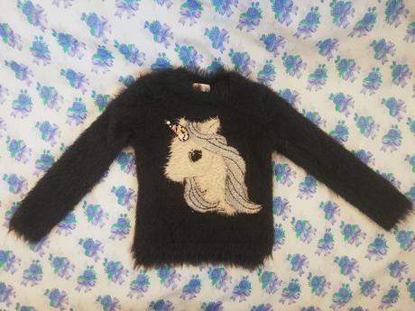 Sveter jednorožec, h&m,110