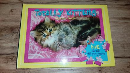 Mačiatka velká kniha s puzzle, 