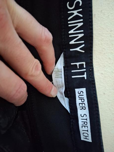 Dievčenské h&m čierne rifle., h&m,158