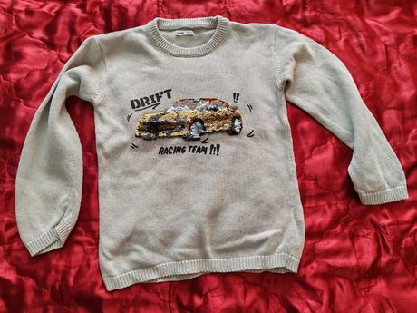 Pulover s meniacim obrázkom, sinsay,134